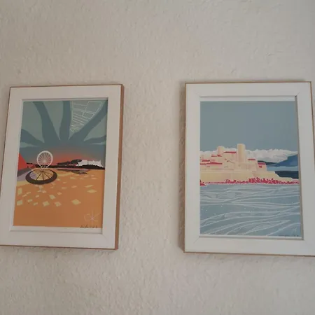 Apartmán Les Palmiers: Apt 2 Prs, Piscine, Parking Antibes